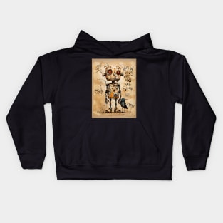 Robot and Crow What We Seem Kids Hoodie